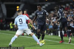 西甲-巴尔韦德补时绝杀楚阿梅尼破门 皇马2-1塞尔塔止2连败