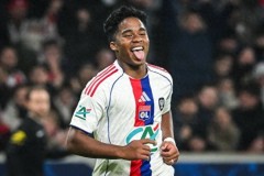 皇马前锋首次戴帽在里昂 阿隆索弃用后下课 恩德里克法甲10分发挥